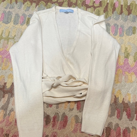 Hill House Ballet Wrap Sweater - Picture 2 of 3